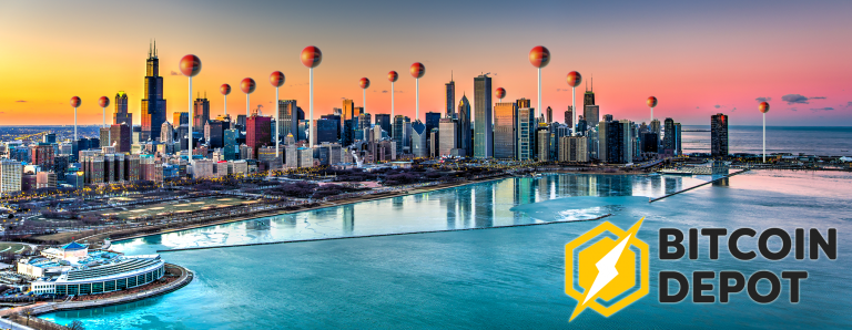 PR: Bitcoin Depot Adds 30 Bitcoin ATMs in Chicago With Zero Fees