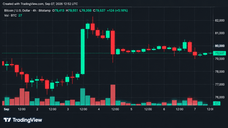 Bitcoin Price Rejected at $80.5K as Bulls Scramble to Defend $79K