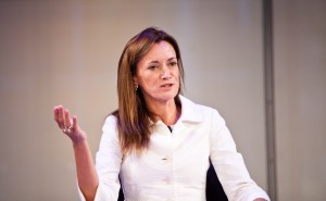 DTCC CEO Asks Blythe Masters for Blockchain Advice in Candid Onstage Moment