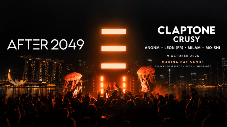 AFTER 2049 Confirms Headliners Claptone and Crusy for Singapore Grand Prix Weekend Kickoff