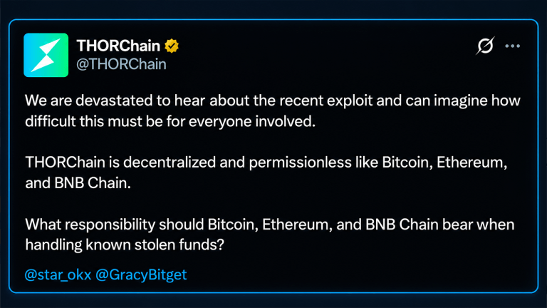 Thorchain Faces Heat as Bitget Hack Revives Bybit Controversy
