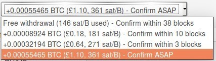 Lower mining fees